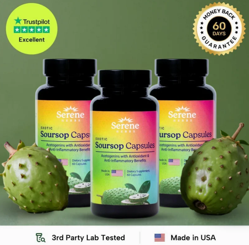 Soursop Capsules 3-Pack